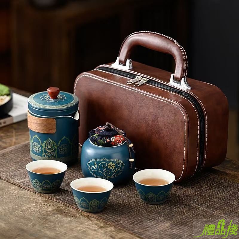 手提旅行茶具組