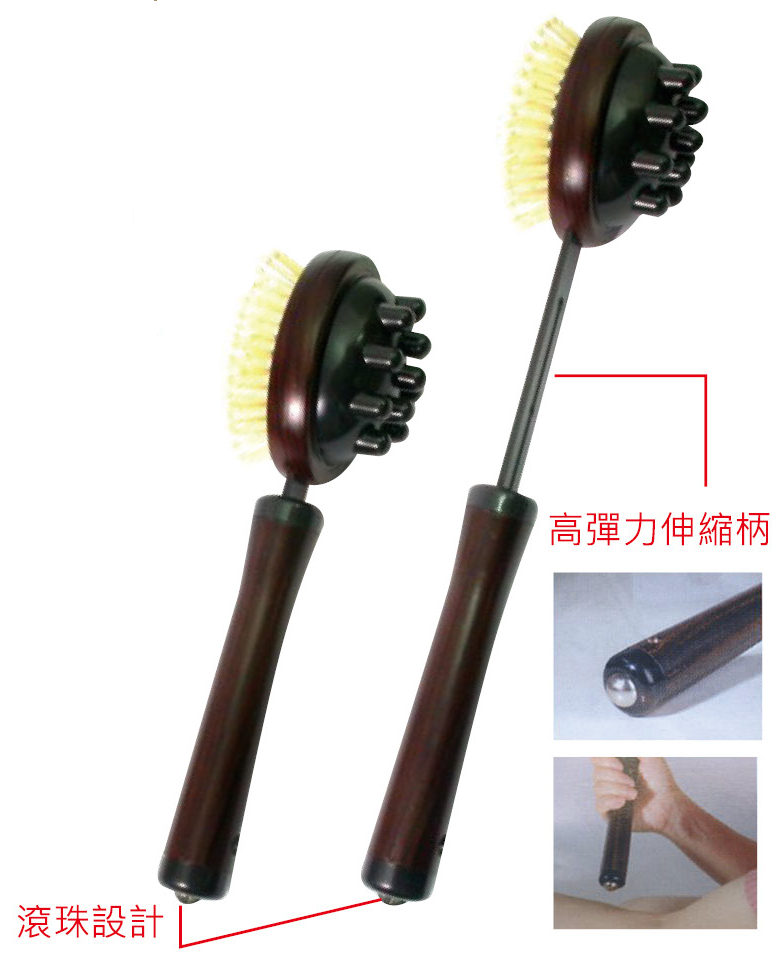 伸縮健康拍打按摩梳,彈力拍打棒,手動按摩器,按摩拍打棒