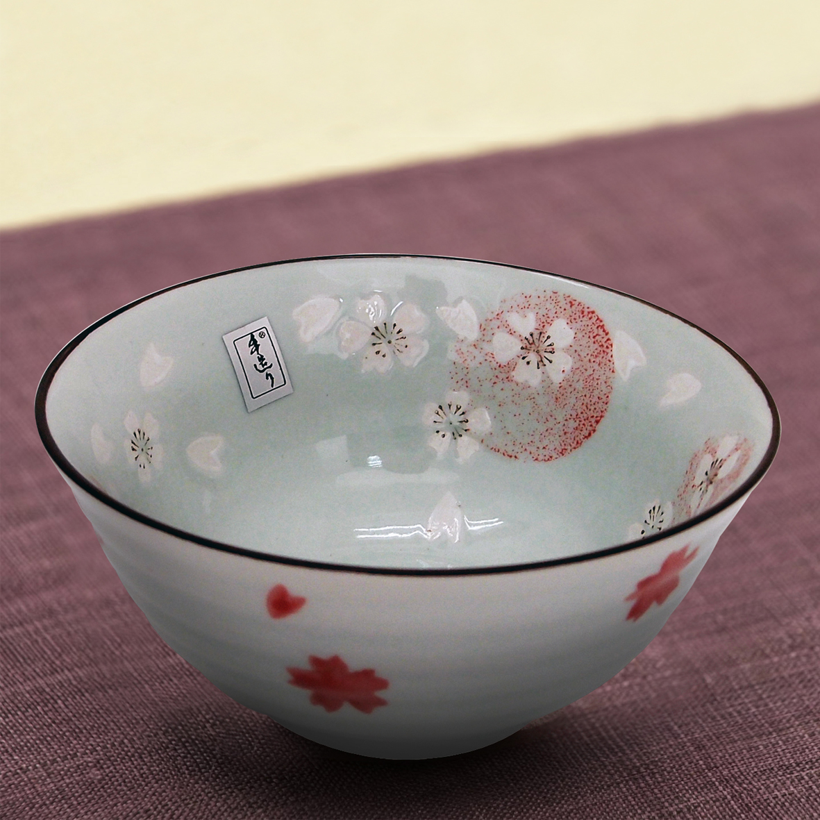 手繪櫻花點心碗,餐碗,點心碗,飯碗,餐碗組,碗盤餐具