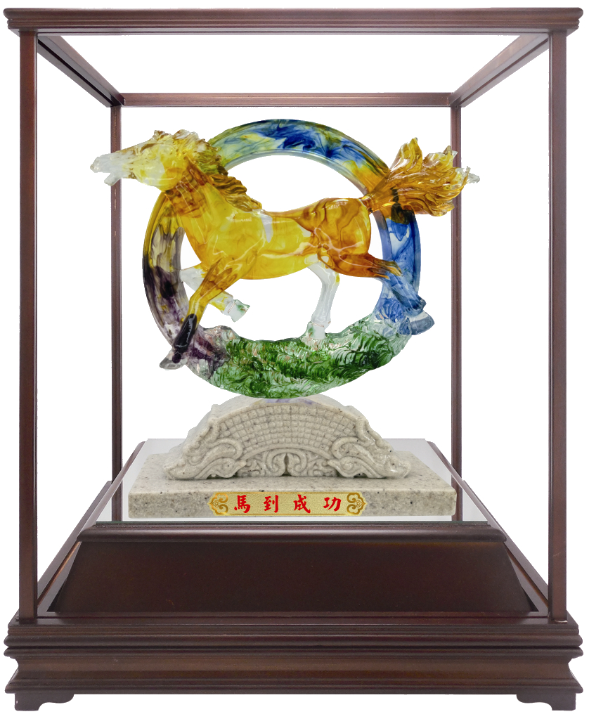 水琉璃藝品,彩繪雕塑藝品