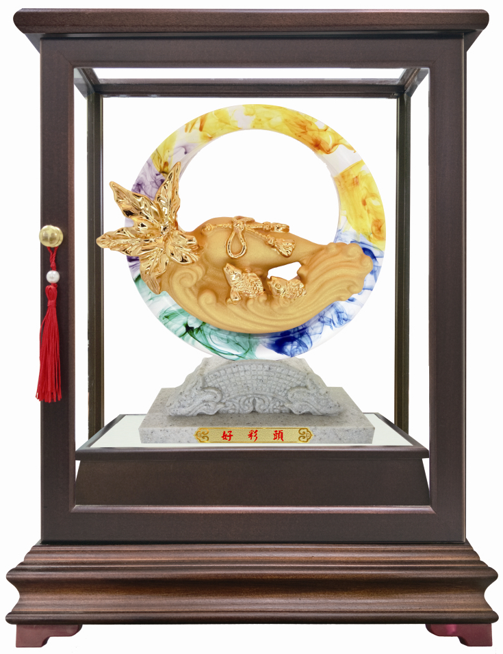水琉璃藝品,櫥窗藝品,藝品台中,藝品批發