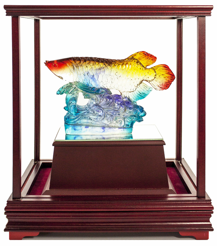 水琉璃藝品,櫥窗藝品