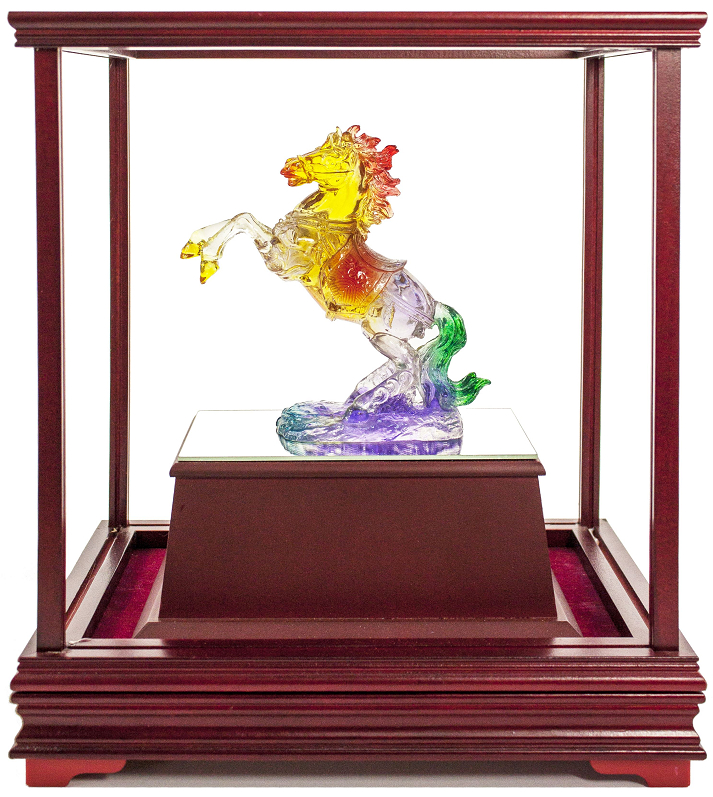 水琉璃藝品,櫥窗藝品
