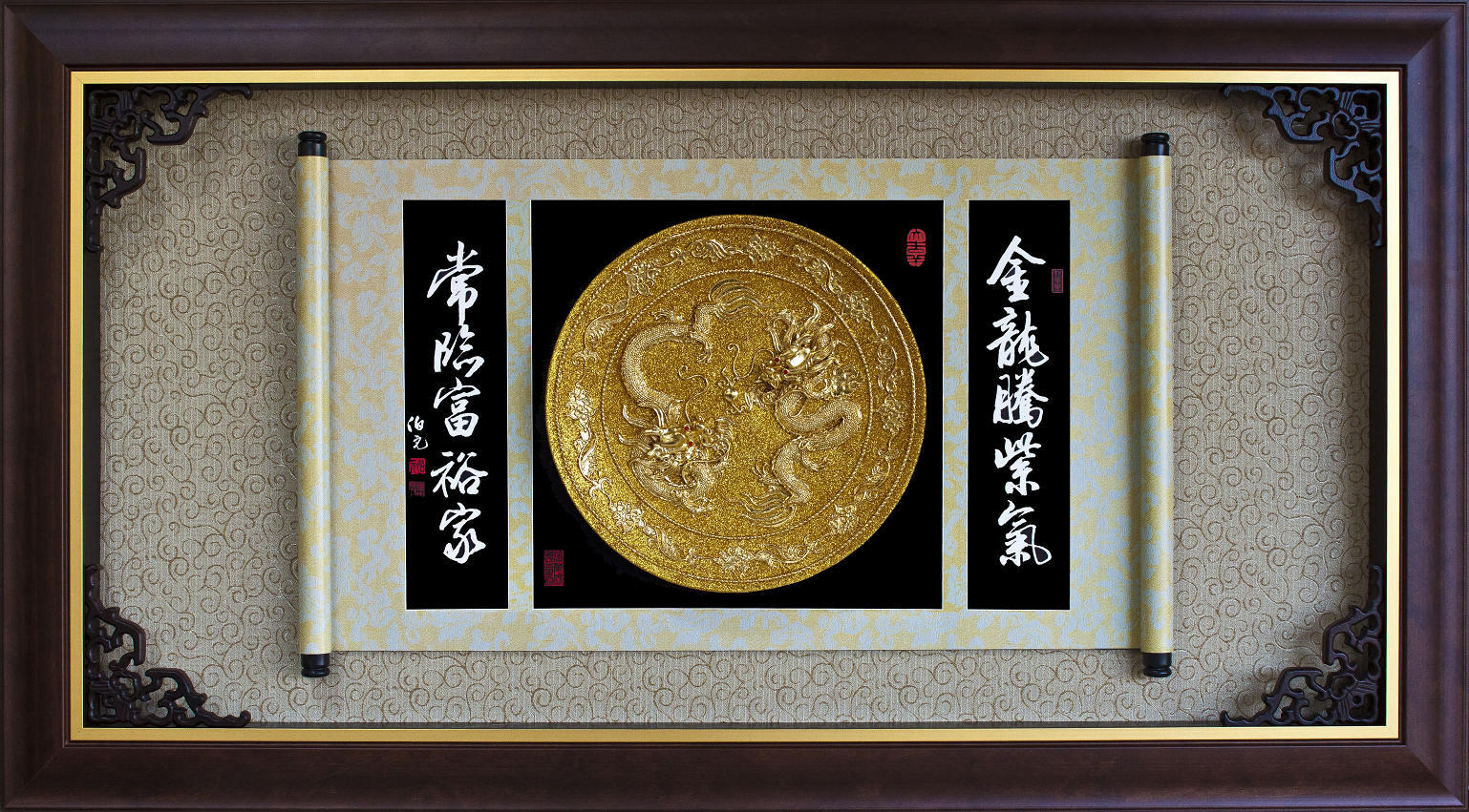 金雕獎牌,立體金箔匾額