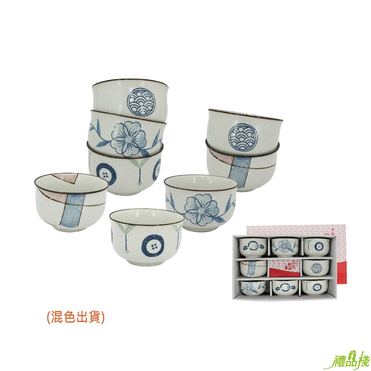 陶瓷餐具,手繪碗,日式碗,飯碗,飯碗組,餐廚用品,餐碗,碗盤餐具