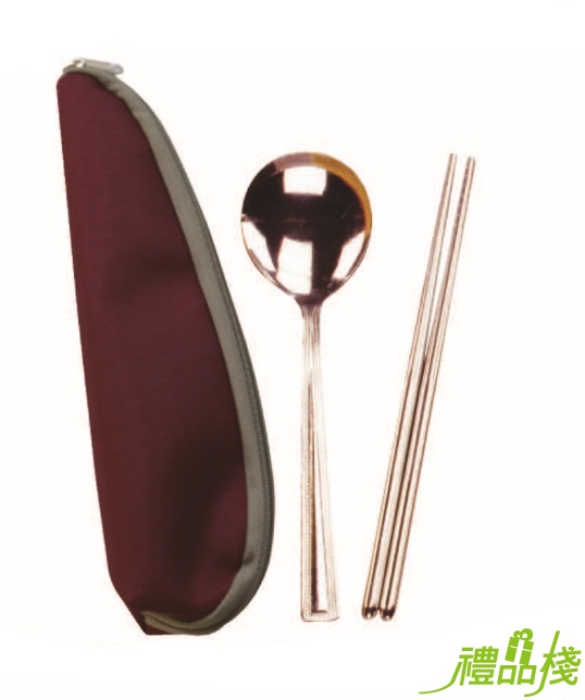 二件萬點餐具組,環保筷訂做,不鏽鋼餐具組,環保餐具禮品