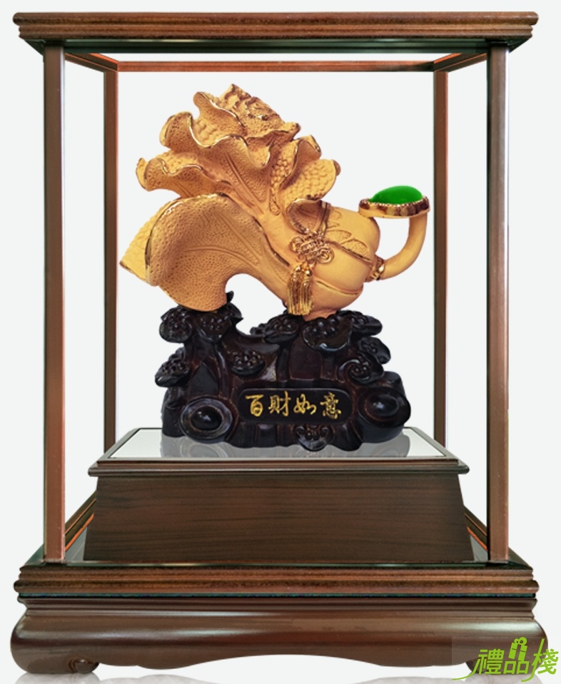 如意百財絨沙金藝品,沙金藝品,立體金箔藝品,造型藝品,金雕藝品