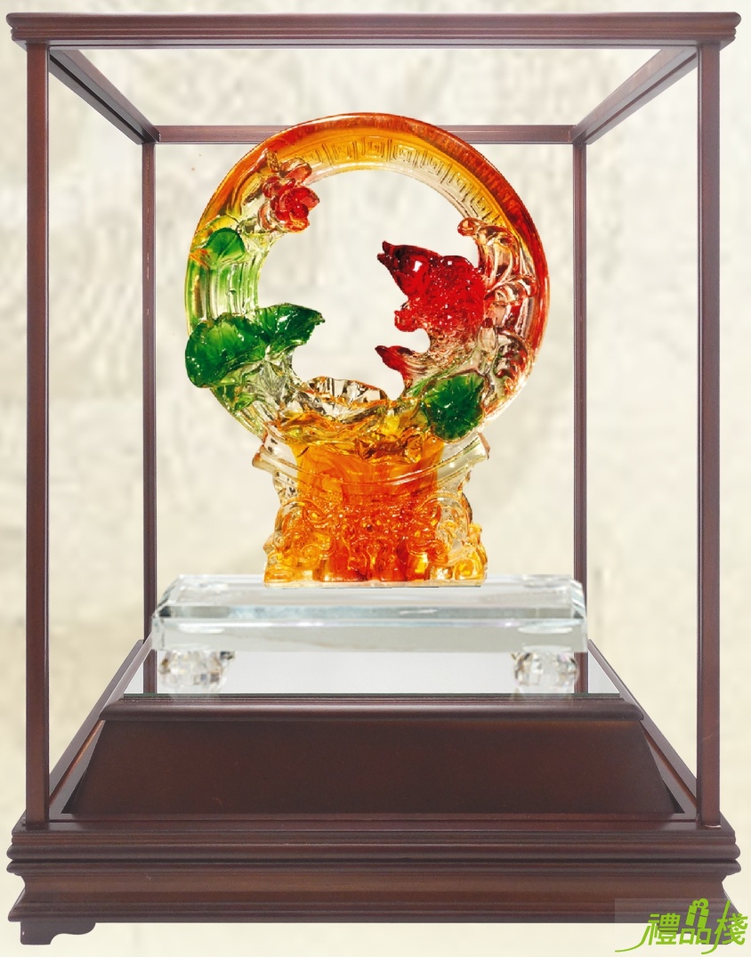 水琉璃藝品,櫥窗藝品,藝品台中,藝品批發