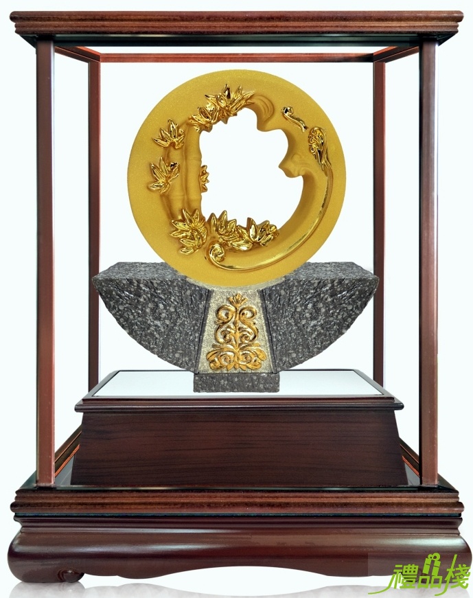 沙金藝品,立體金箔藝品