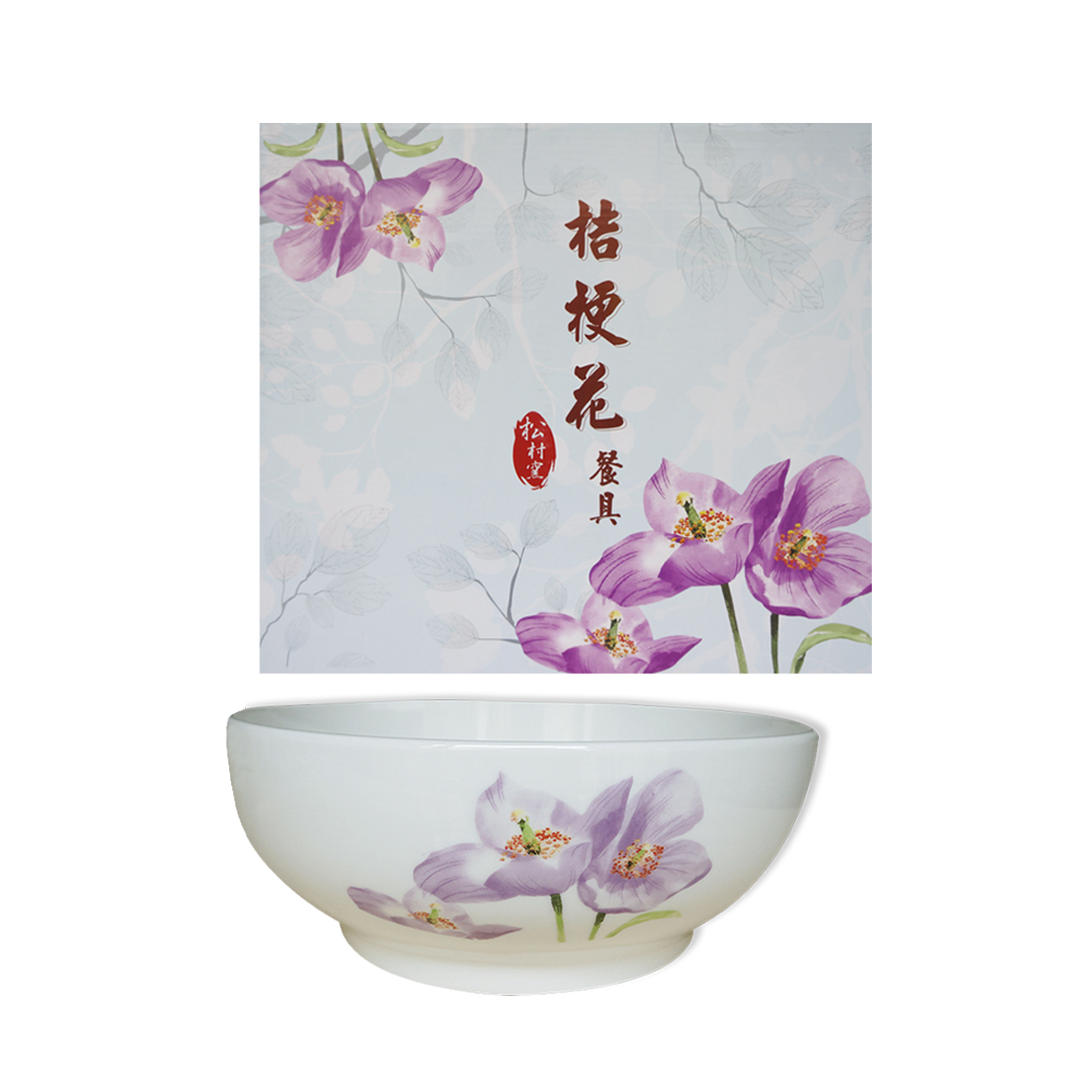 桔梗花拉麵碗