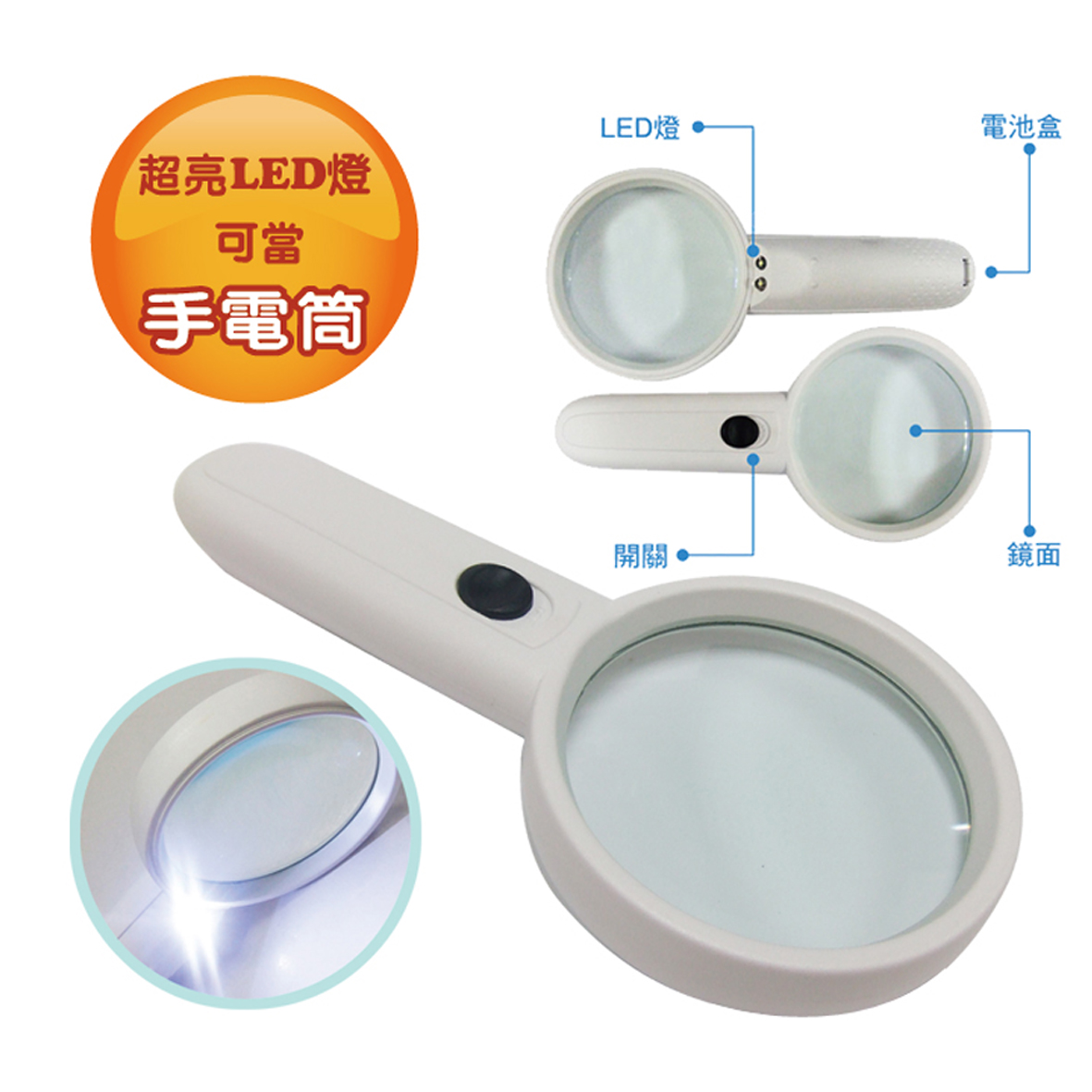 LED燈放大鏡