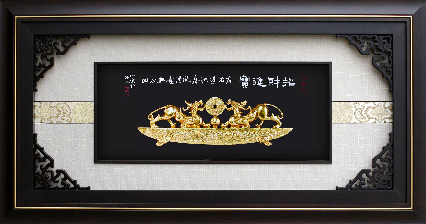 招財貔貅-大金雕畫