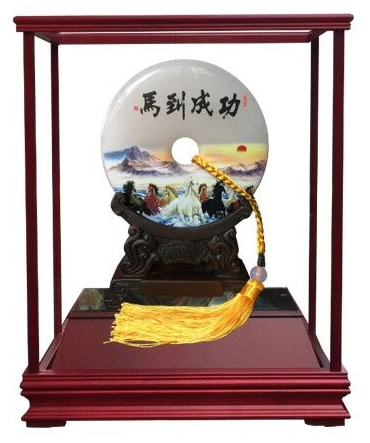 馬到成功平安扣藝品