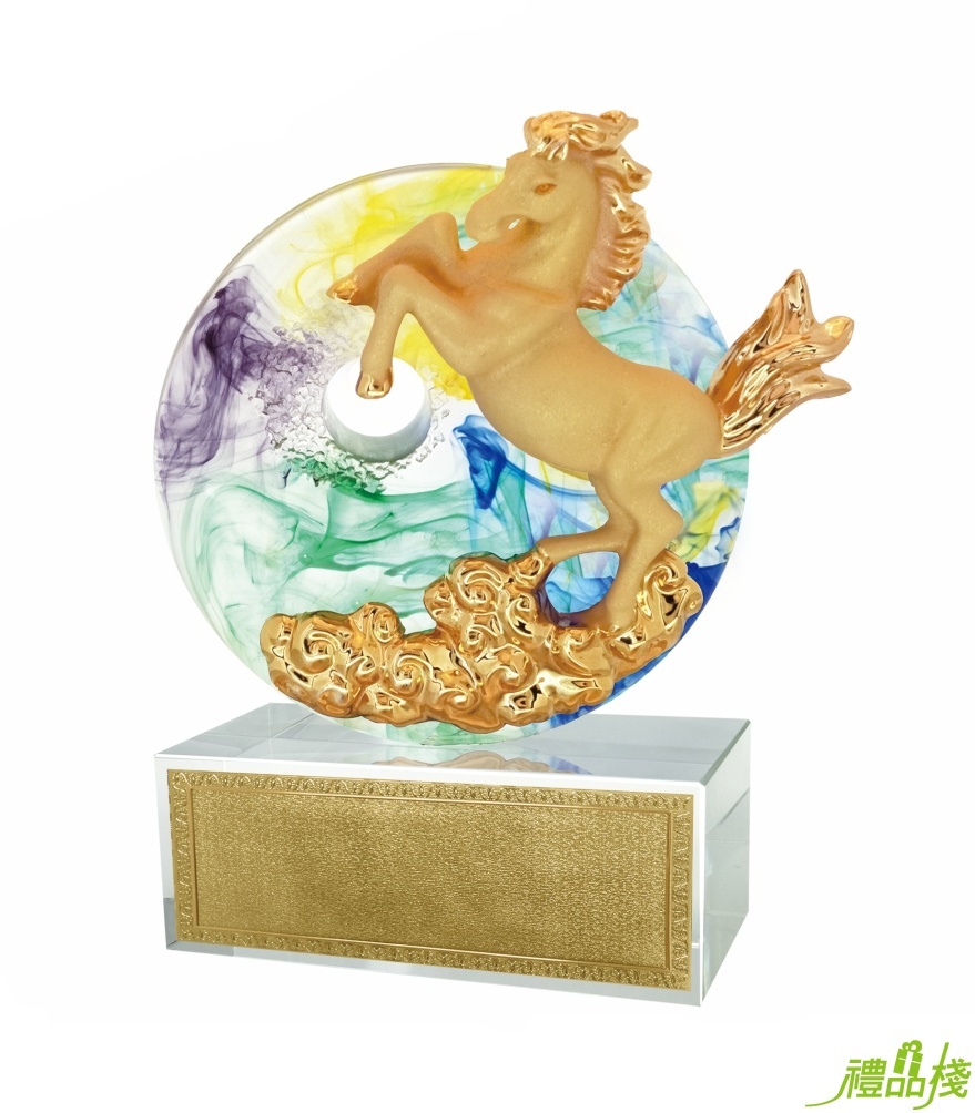 水琉璃獎座,獎座訂製,造型獎座,水晶琉璃獎座