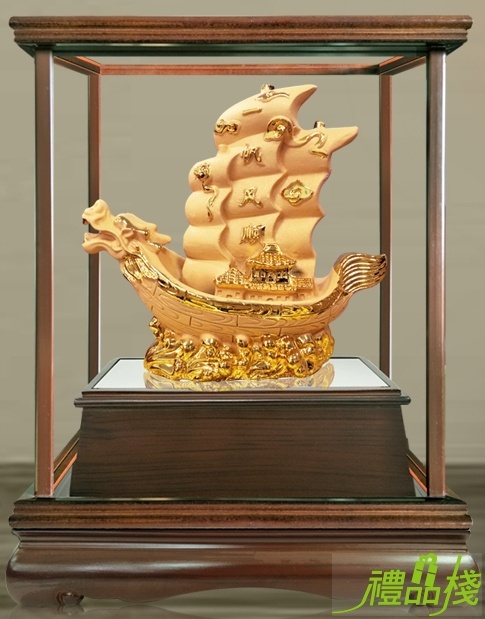 滿載而歸絨沙金藝品,沙金藝品,立體金箔藝品,造型藝品,漆線雕藝品,金雕藝品