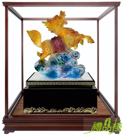 瑞氣祥麟櫥窗藝品,水琉璃藝品,櫥窗藝品,藝品台中,藝品批發,開運招財藝品