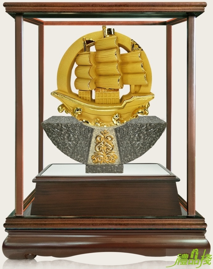 絨沙金藝品,立體金箔藝品,造型藝品,金雕藝品