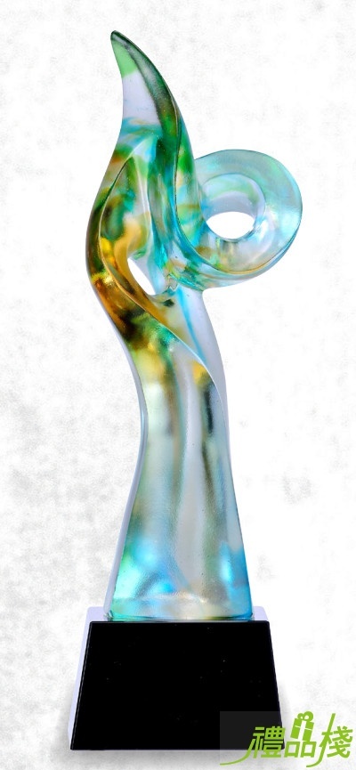 琉璃獎盃-首屈一指,琉璃獎牌獎座,獎座製作