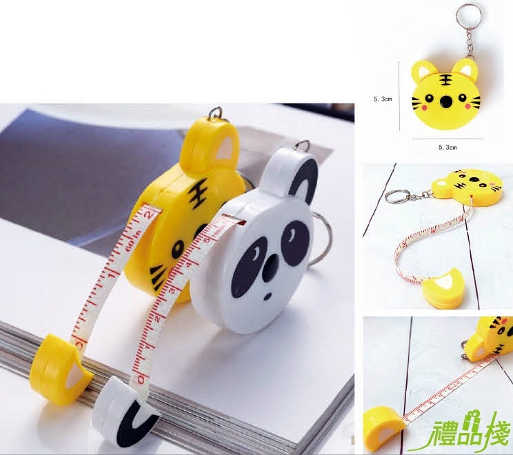 卡通動物捲尺,布尺,小皮尺,伸縮尺,小捲尺,布捲尺