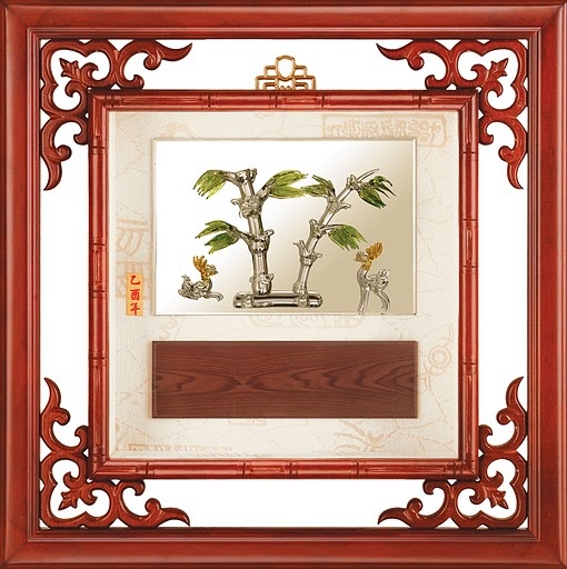 手工創作琉璃壁飾(一路高升)