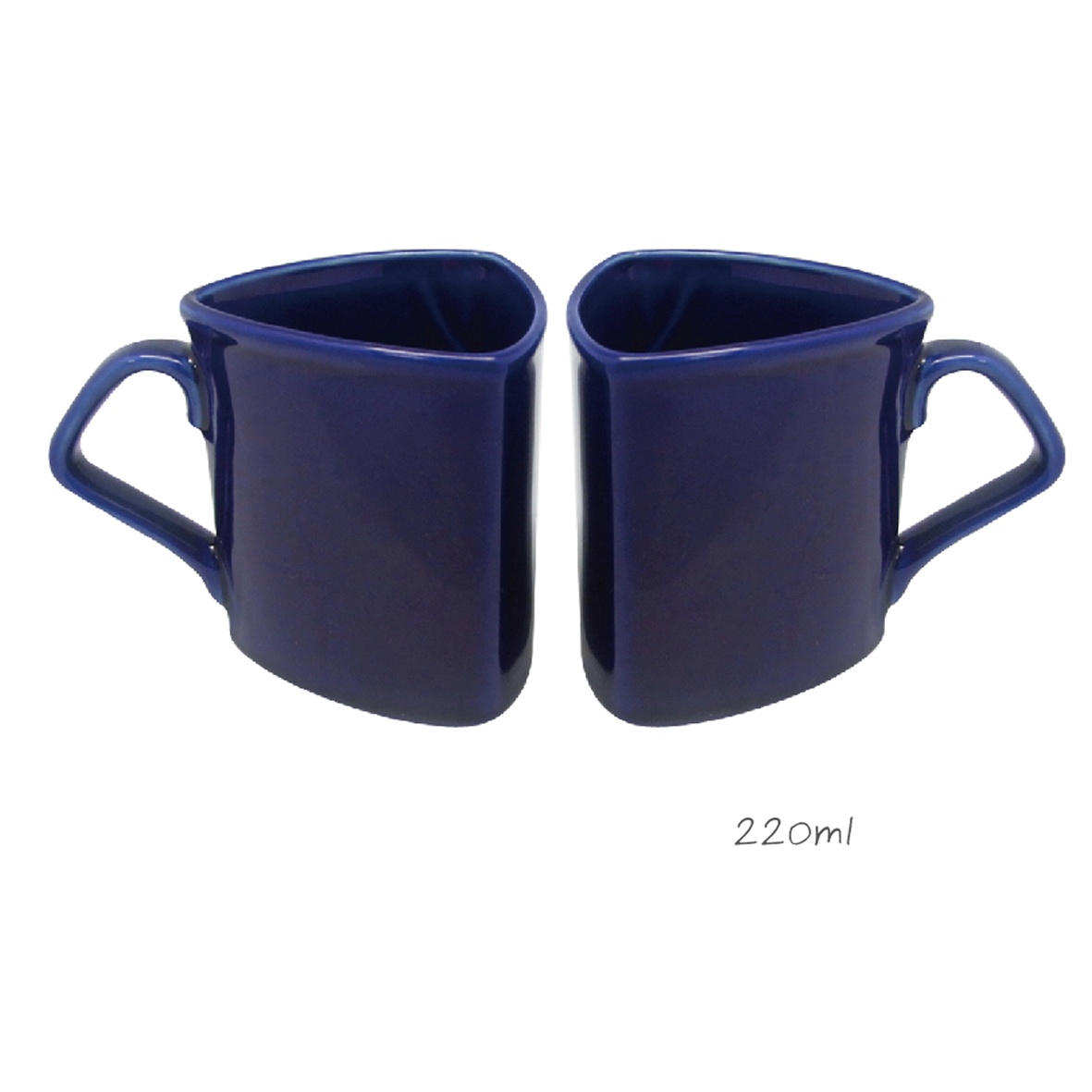 三角寶石咖啡對杯,陶瓷杯,馬克杯,咖啡杯,陶瓷禮品杯,馬克杯訂作