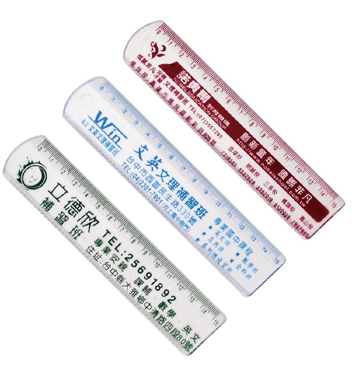15cm短尺,廣告尺,廣告尺 印製,塑膠廣告尺