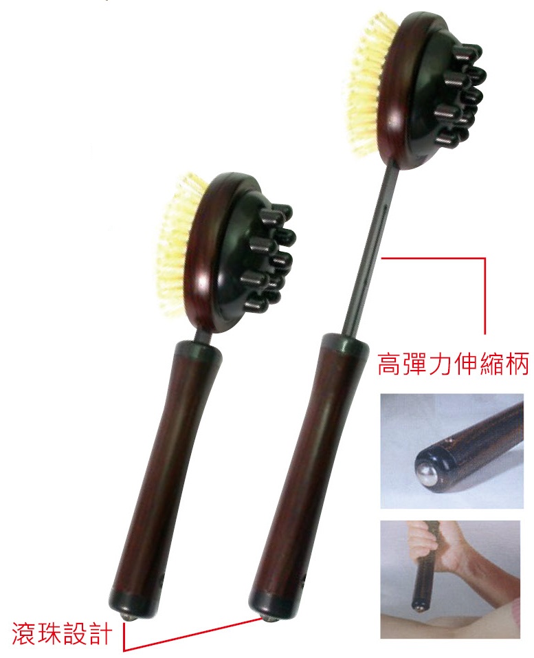 伸縮健康拍打按摩梳,彈力拍打棒,手動按摩器,按摩拍打棒