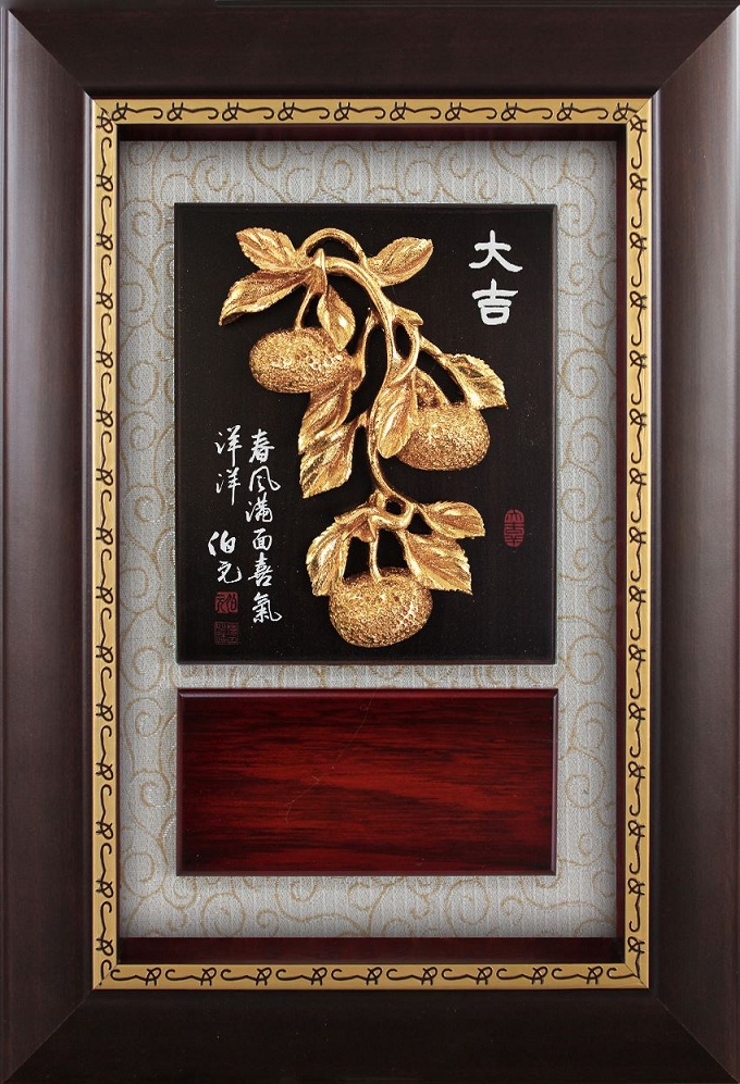 冷彩陶獎牌,彩繪雕塑獎牌,金箔獎牌
