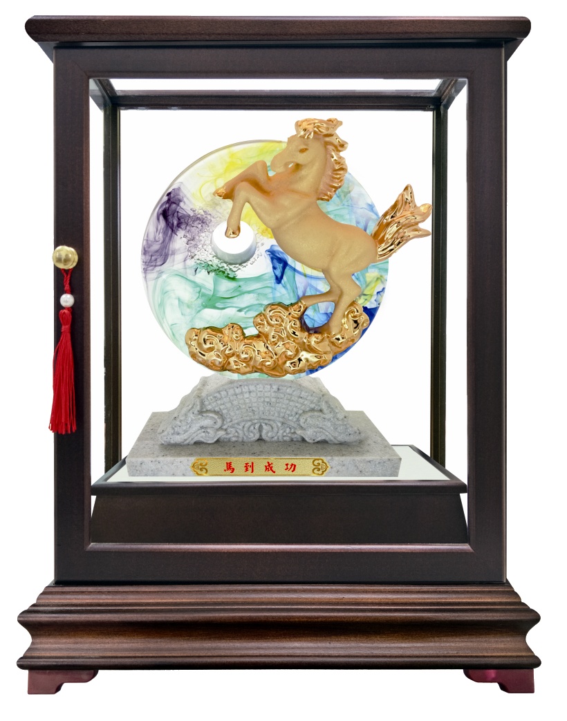 水琉璃藝品,櫥窗藝品