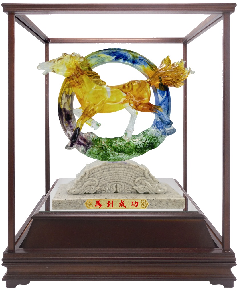 水琉璃藝品,彩繪雕塑藝品