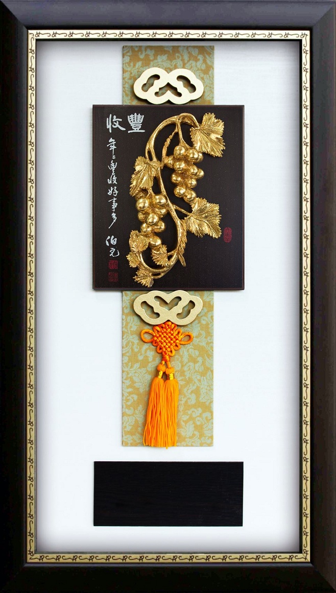 金箔獎牌,壁飾獎牌,壁掛獎牌,漆線雕獎牌