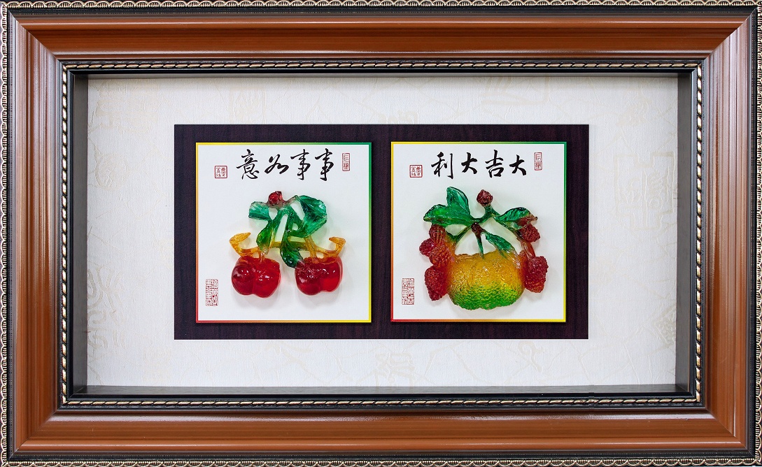 水琉璃獎牌,水琉璃掛飾