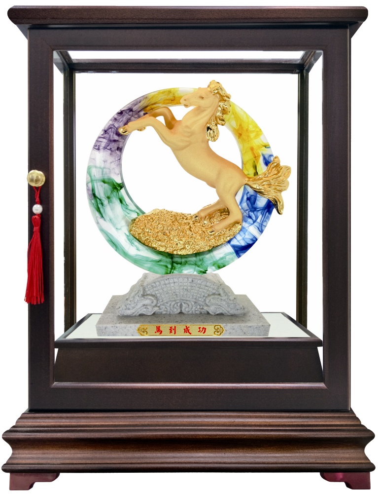 櫥窗藝品,立體金箔藝品