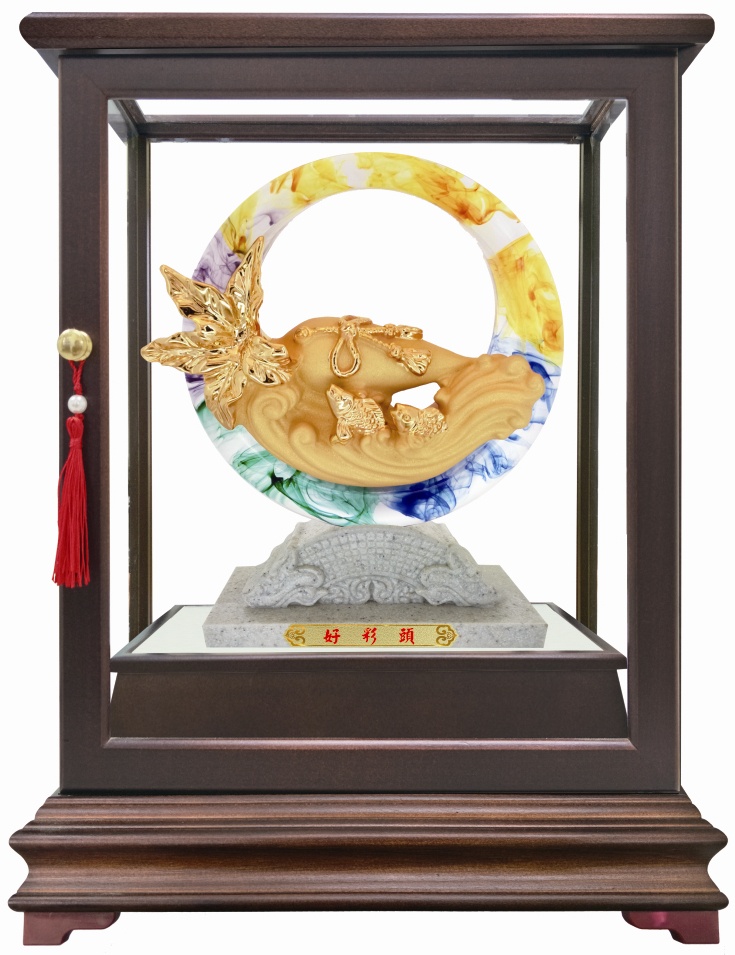 水琉璃藝品,櫥窗藝品,藝品台中,藝品批發