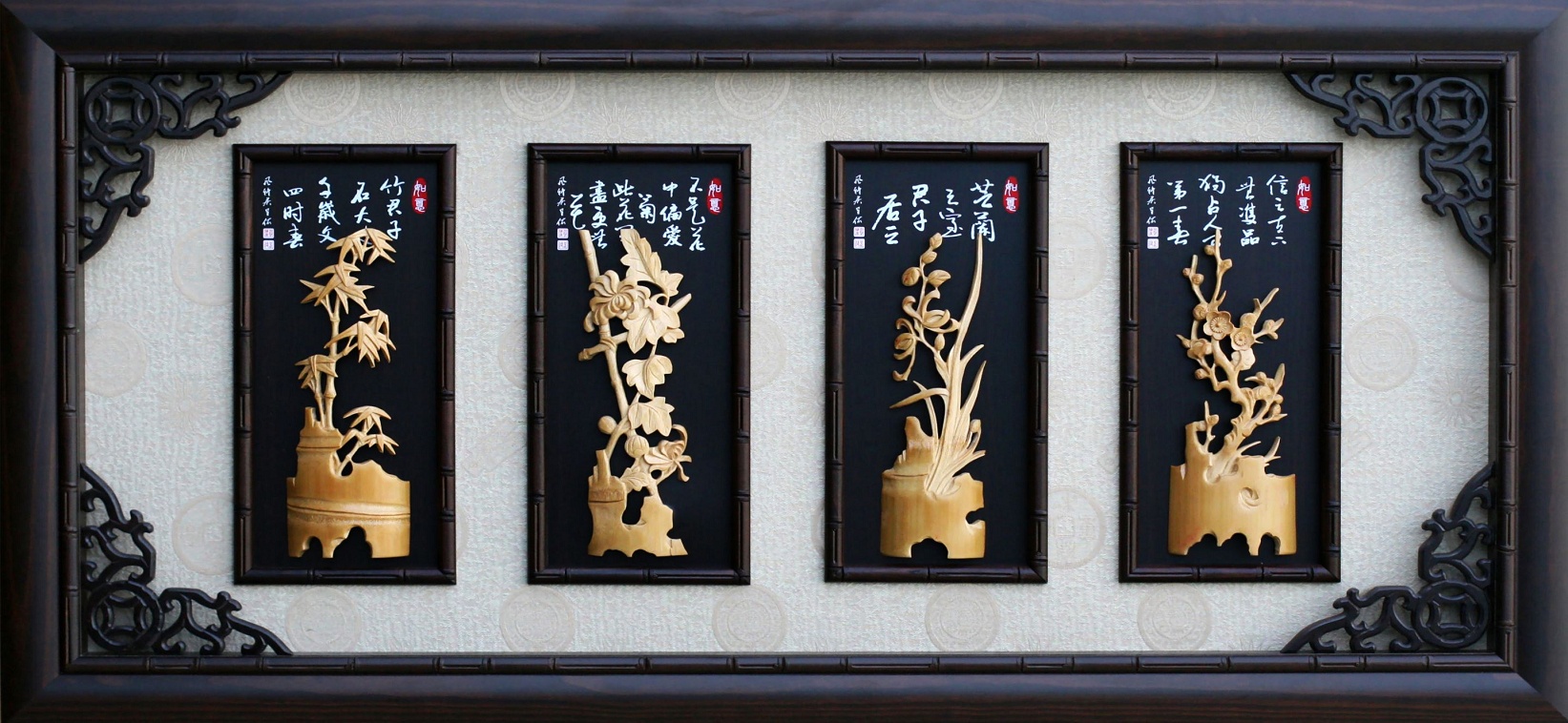 竹雕藝品,木雕藝品,竹雕賀匾,竹雕匾額,竹雕掛匾