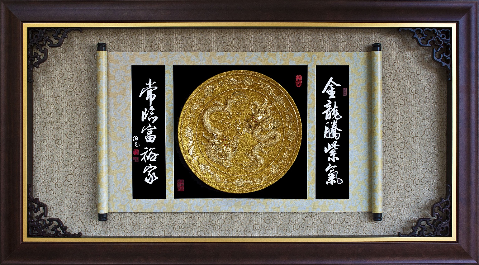 金雕獎牌,立體金箔匾額