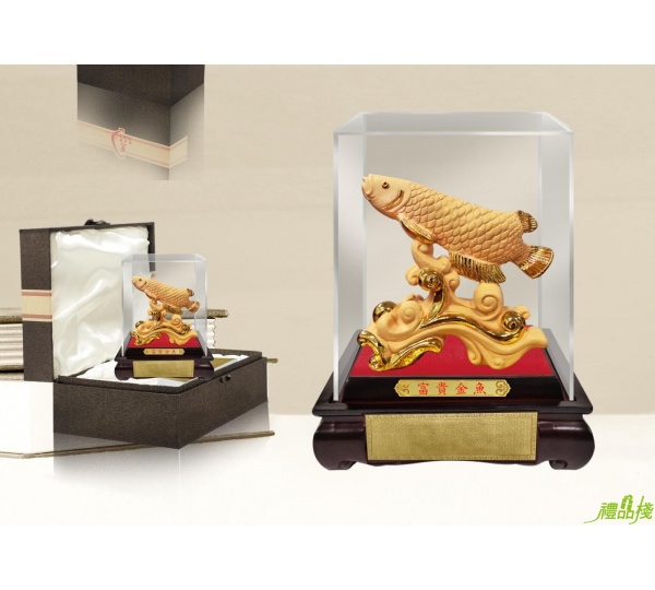 富貴金魚絨沙金藝品,沙金藝品,立體金箔藝品,金雕藝品