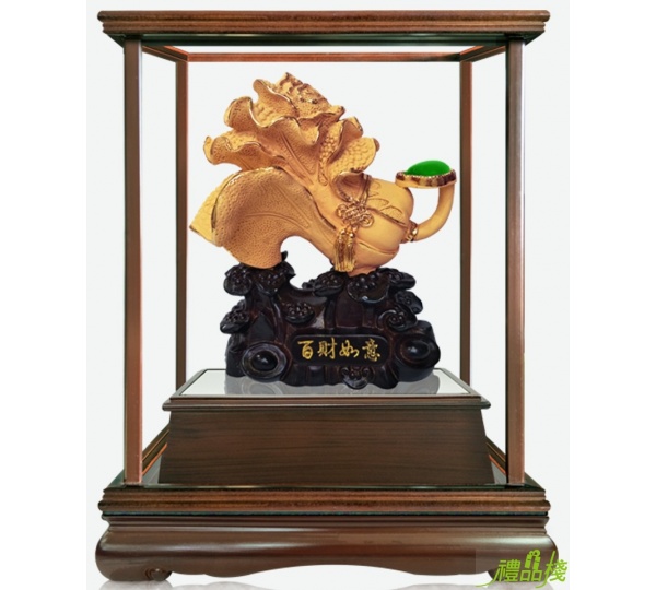 如意百財絨沙金藝品,沙金藝品,立體金箔藝品,造型藝品,金雕藝品