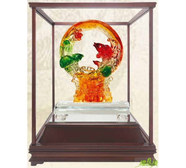 水琉璃藝品,櫥窗藝品,藝品台中,藝品批發