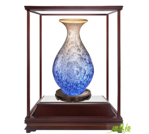 結晶釉瓶,結晶釉瓷器,陶瓷藝品 台中,櫥窗藝品,冷彩陶藝品,青花瓷藝品,花瓶擺飾藝品,結晶釉陶瓷