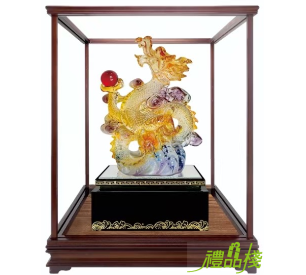 榮華富貴櫥窗藝品,水琉璃藝品,櫥窗藝品,藝品台中,開運招財藝品