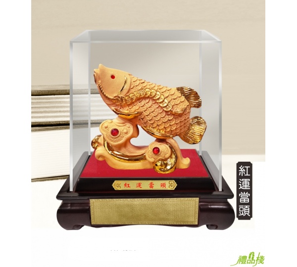 鴻運當頭絨沙金藝品,沙金藝品,立體金箔藝品,造型藝品,漆線雕藝品,金雕藝品