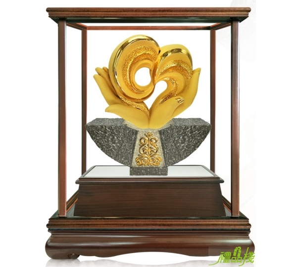 絨沙金藝品,立體金箔藝品