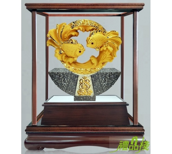 絨沙金藝品,金雕藝品,漆線雕藝品,櫥窗藝品