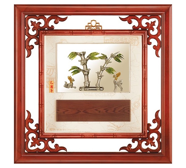手工創作琉璃壁飾(一路高升)