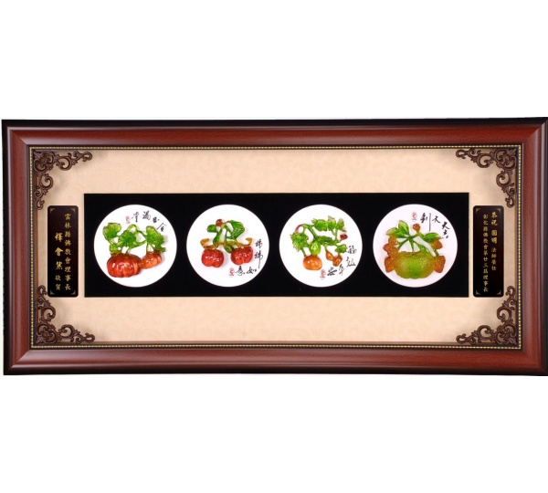 水琉璃(如意)壁飾,琉璃藝品,琉璃藝品 批發