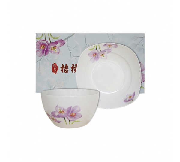 桔梗花餐具,餐廚用品,陶瓷碗,飯碗,碗盤餐具,陶瓷盤,陶瓷餐盤