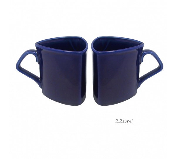 三角寶石咖啡對杯,陶瓷杯,馬克杯,咖啡杯,陶瓷禮品杯,馬克杯訂作