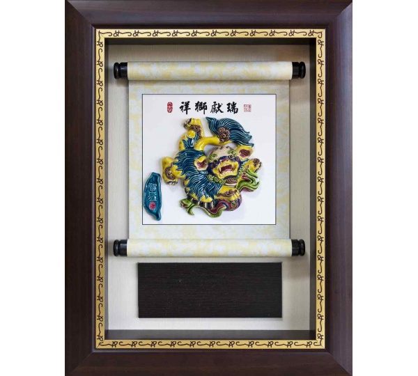 交趾陶獎牌,交趾陶藝品,交趾陶禮品,交趾陶嘉義