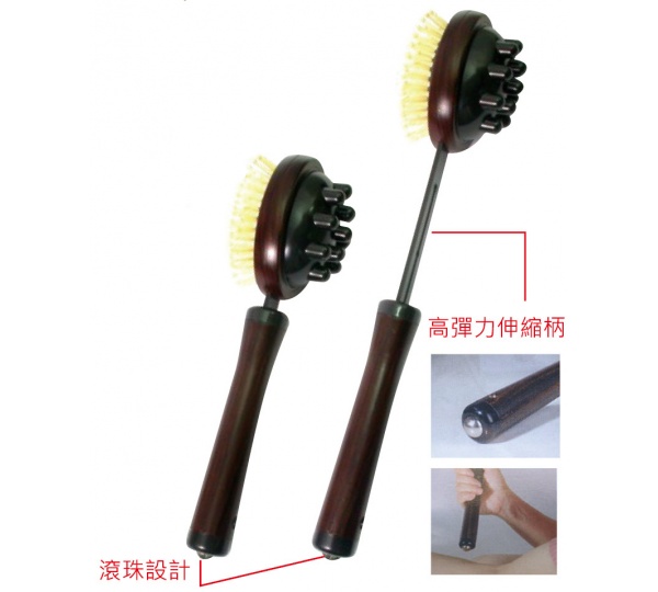 伸縮健康拍打按摩梳,彈力拍打棒,手動按摩器,按摩拍打棒